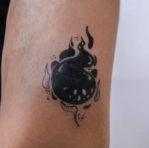 Flash tattoo floral Chambéry