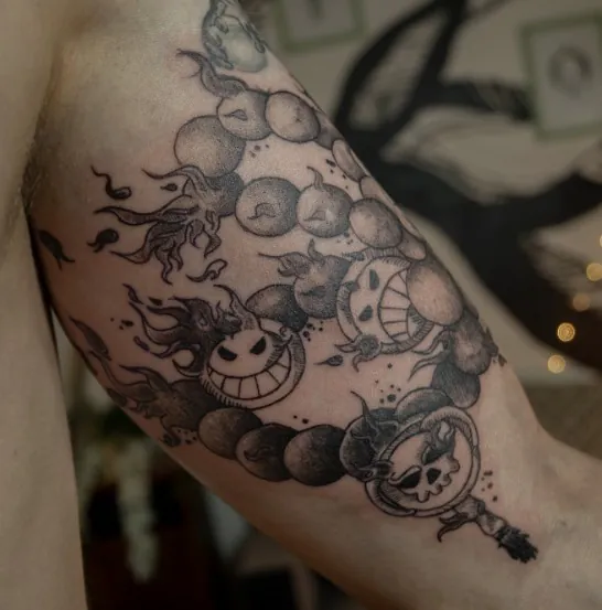 Tatouage pop-culture manga par Delco Ink à Chambéry